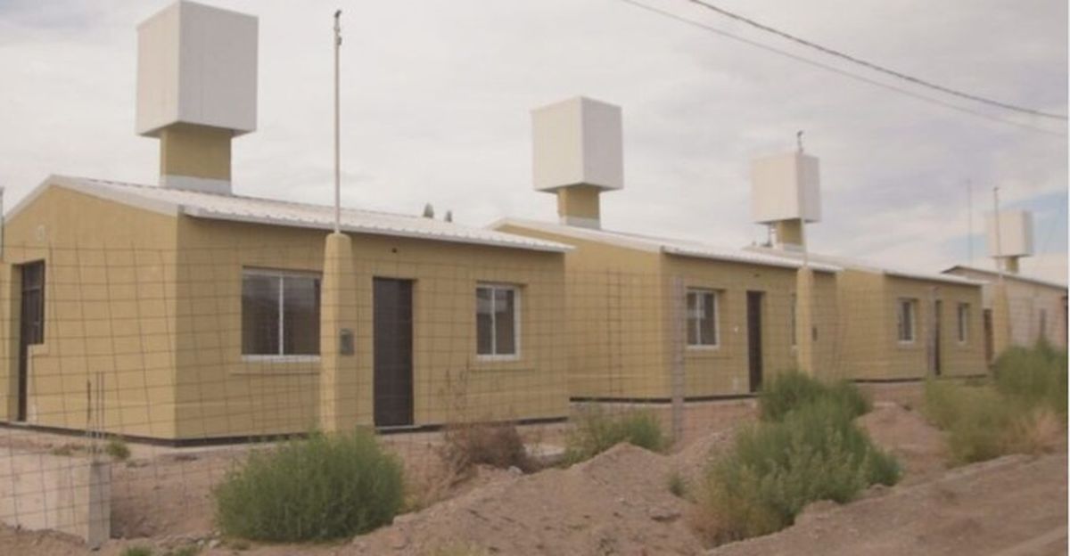 El loteo ubicado en Tunuyán donde se terminarán 144 viviendas. El loteo ubicado en Tunuyán donde se terminarán 144 viviendas.