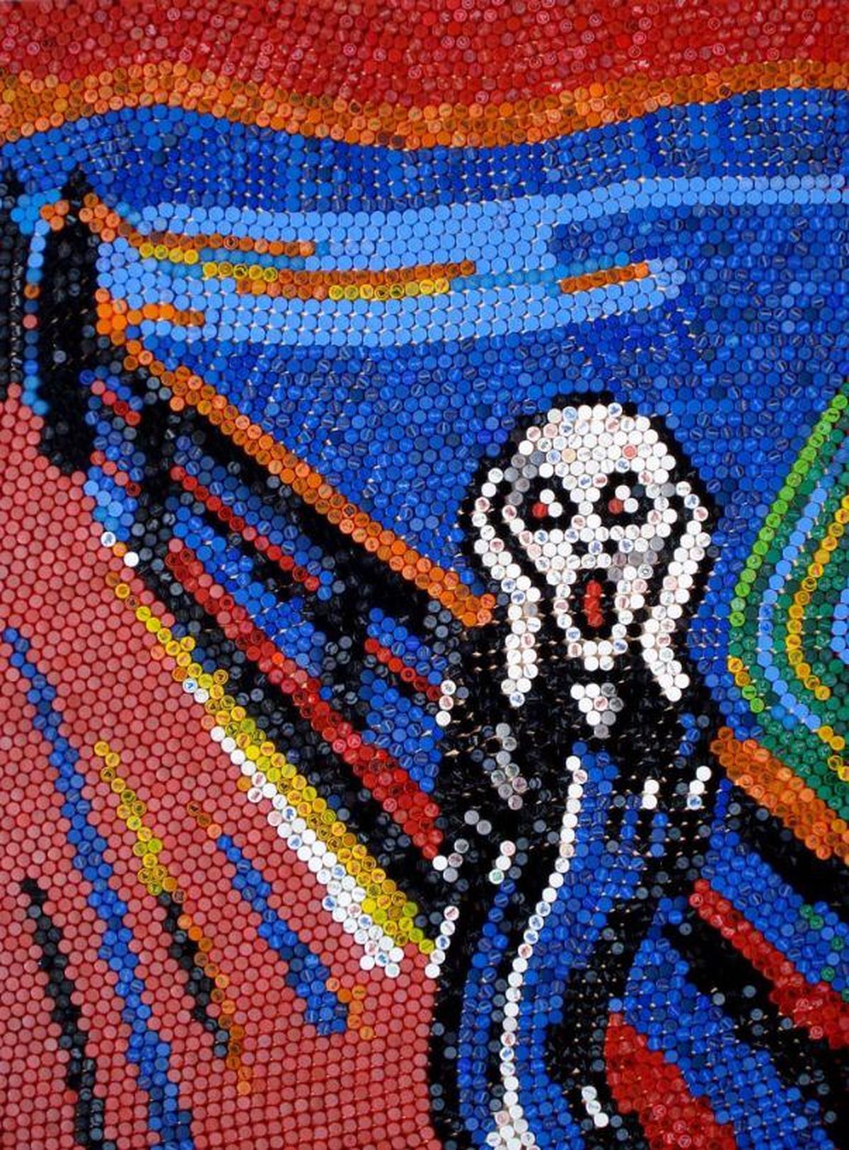 El Grito, pintura de Egar Murillo.