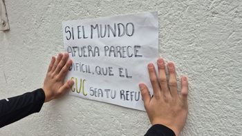 Docentes y estudiantes del CUC tomaron la iniciativa para frenar los mensajes violentos en los colegios