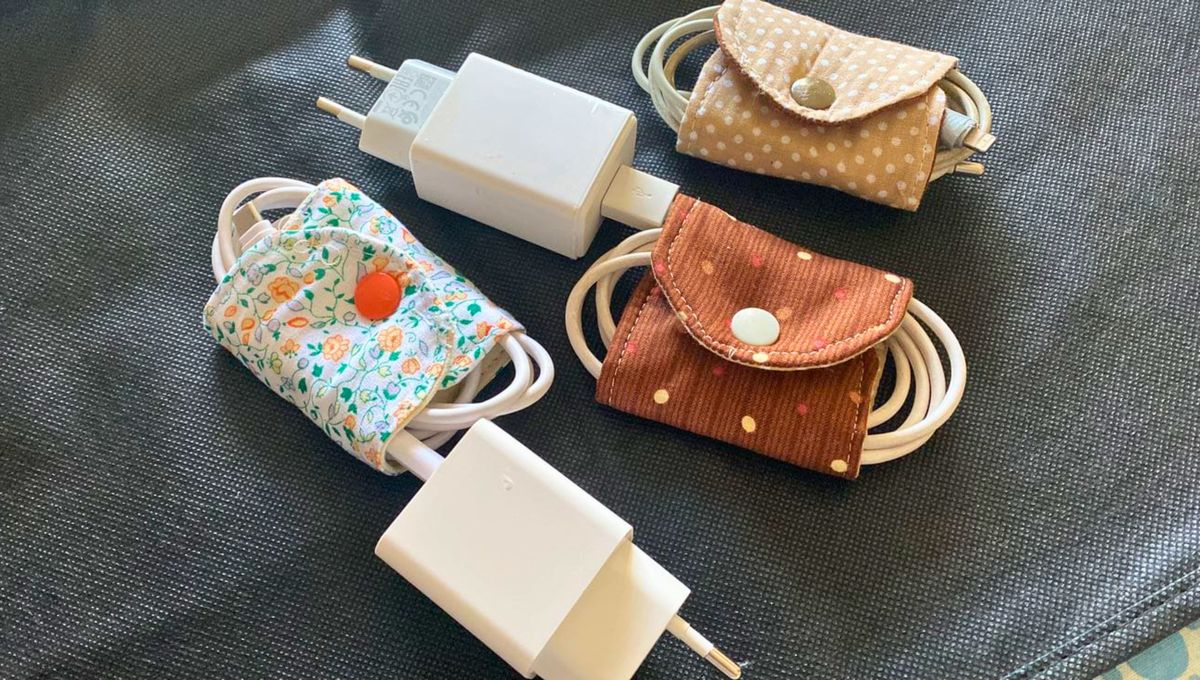 Protege tu cargador de celular con este ingenioso truco de costura en casa