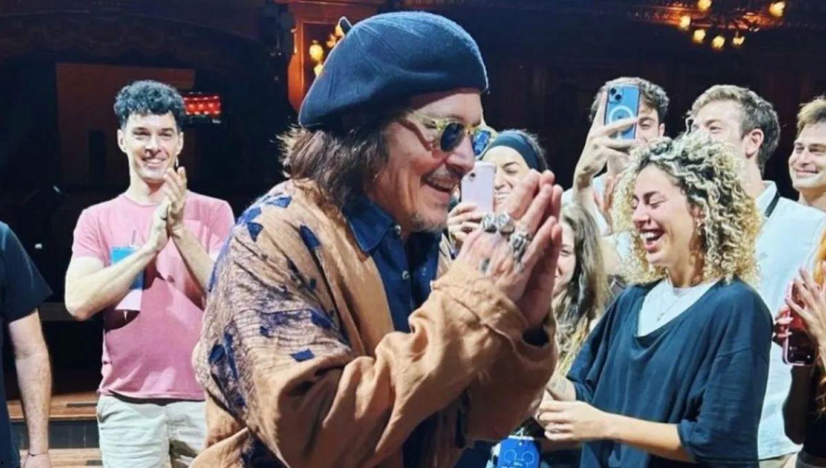 En fotos: el encuentro de Johnny Depp con una famosa celebridad de Argentina que sorprendió a todos