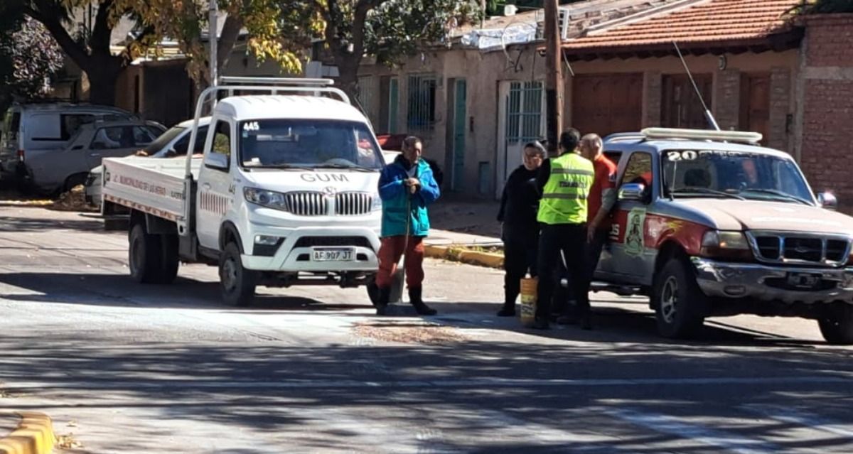 Llegaron al lugar policías, bomberos y médicos del SEC.&nbsp;