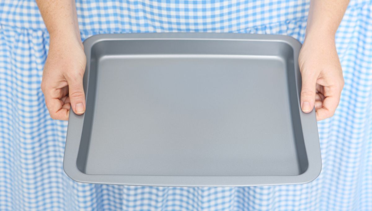 DIY para reciclar una bandeja de horno en simples pasos
