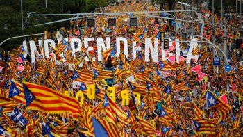Otra movilización independentista catalana
