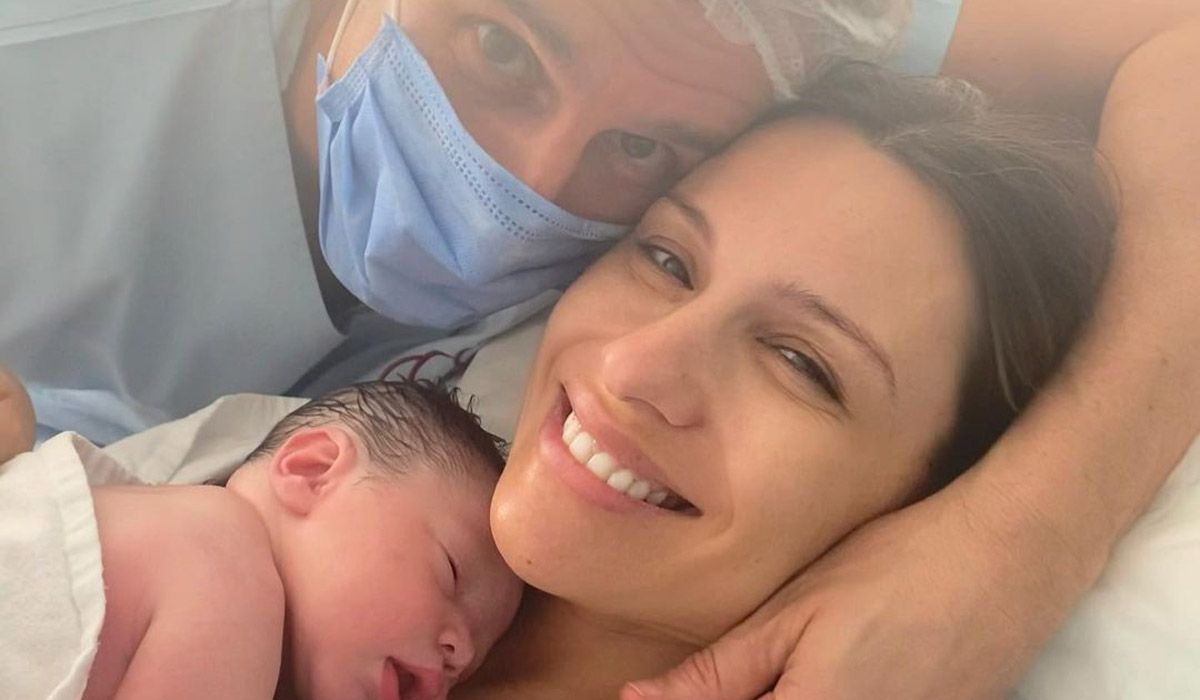 Se filtró el video de Pampita dando a luz a Ana: 