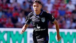 Nahuel Molina debutó en el Atlético de Madrid.
