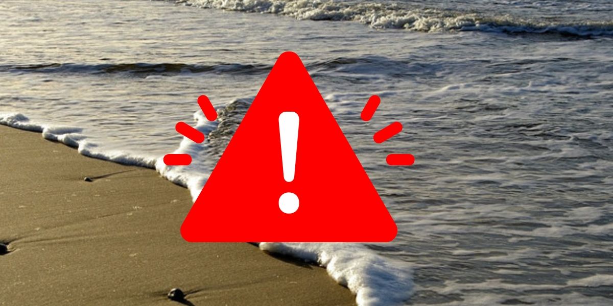 Ten cuidado al momento de meterte al mar