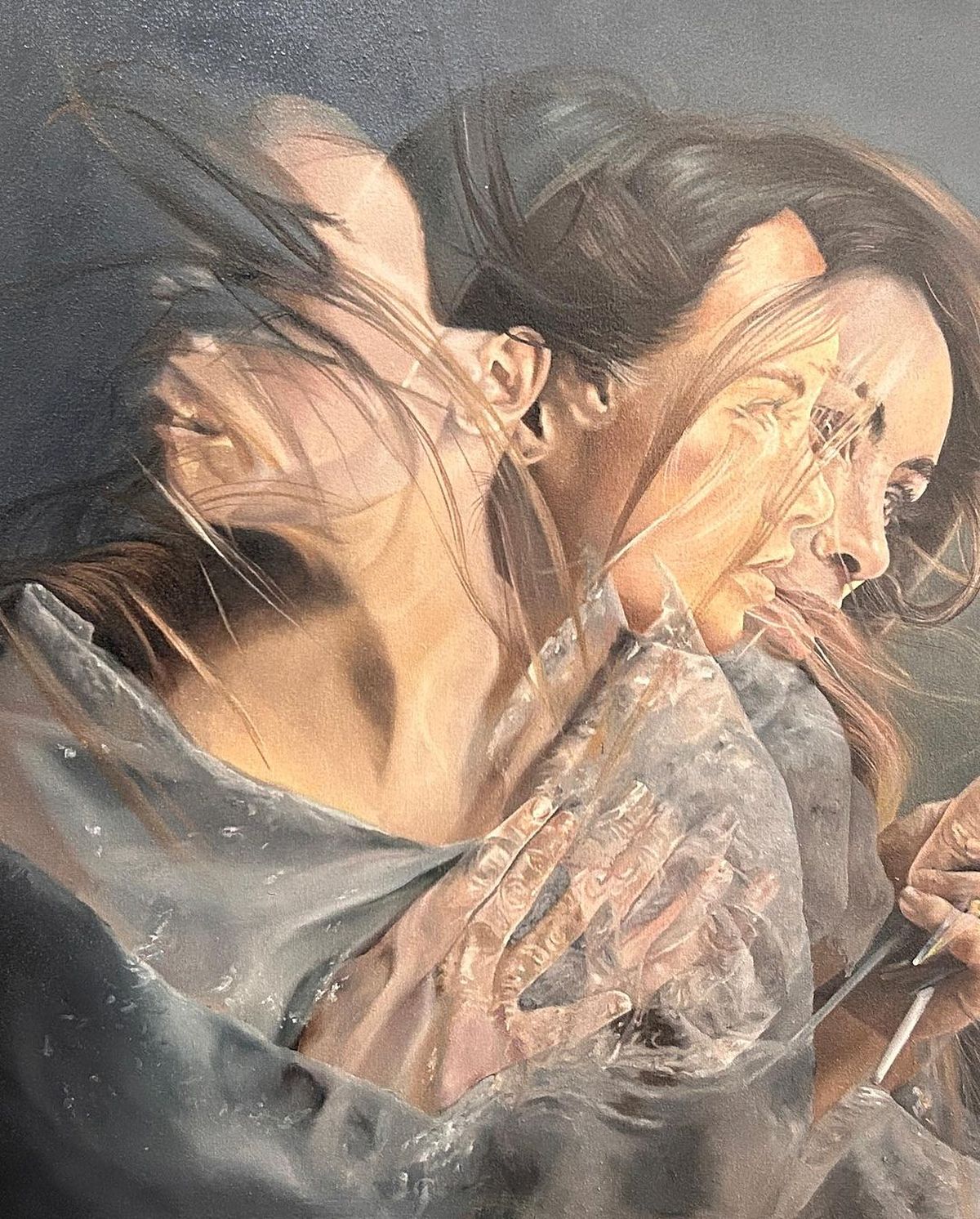 Obra de Florencia Aise entregada en Delhi. Obra de Florencia Aise entregada en Delhi.