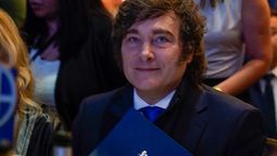 El economista Javier Milei, presidente de la Argentina, durante su última visita a Mendoza.  El economista Javier Milei, presidente de la Argentina, durante su última visita a Mendoza.