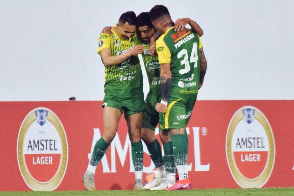 Defensa y Justicia alcanzó justo éxito ante Olimpia por la Copa Libertadores.