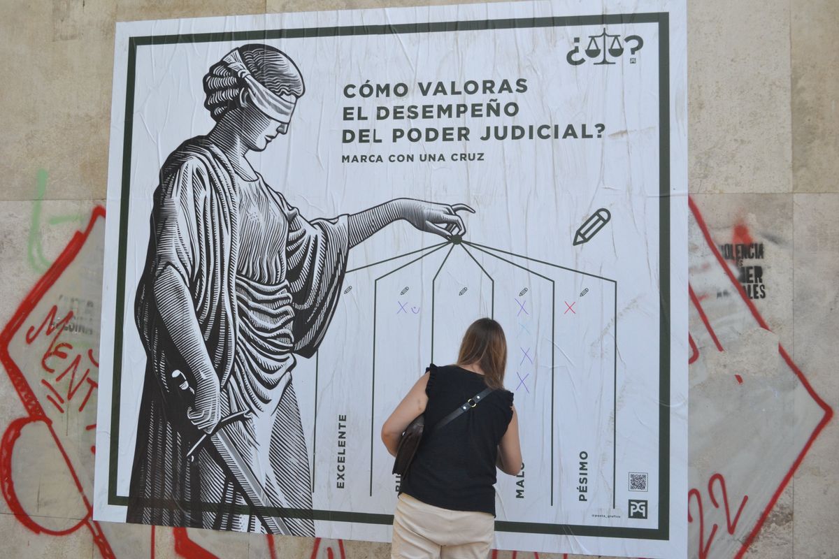 La encuesta encargada por uno de los miembros de la Suprema Corte, Mario Adaro. La encuesta encargada por uno de los miembros de la Suprema Corte, Mario Adaro.