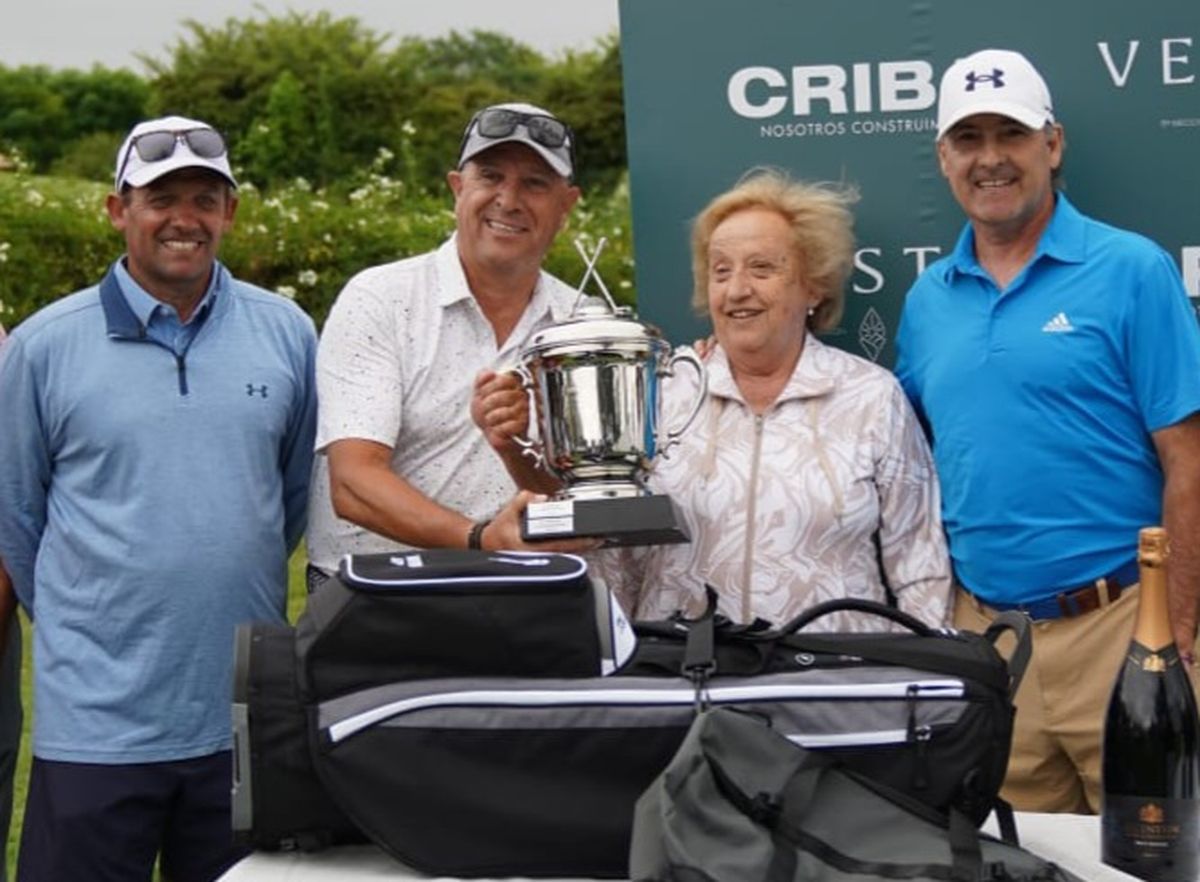 Daniel Pérez y Francisco Fraguas, los campeones de la Benenati Cup de golf en el Club de Campo