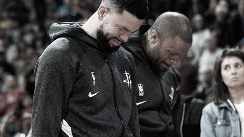 Las reacciones de los jugadores de la NBA cuando les avisaron de la muerte de Kobe Bryant