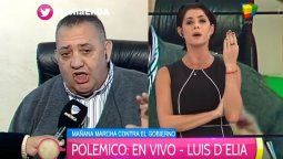 Fuerte cruce en Desayuno Americano entre Pamela David y  DElía