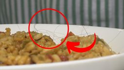 ¿Puedo serguir comiendo si hay un cabello en los alimentos?