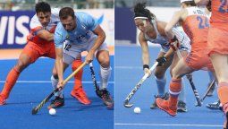 Triunfo de Los Leones y derrota de Las Leonas
