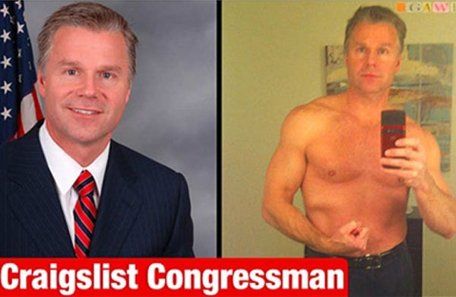 Un congresista de Estados Unidos renunció tras publicar sus fotos en un sitio de solos y solas