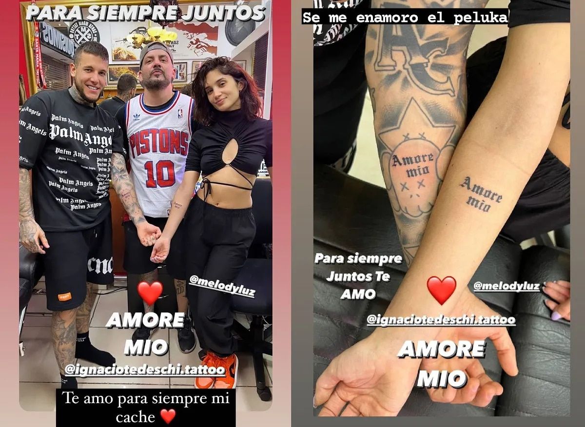 Melody Luz estrenó tattoo y detonó Instagram.