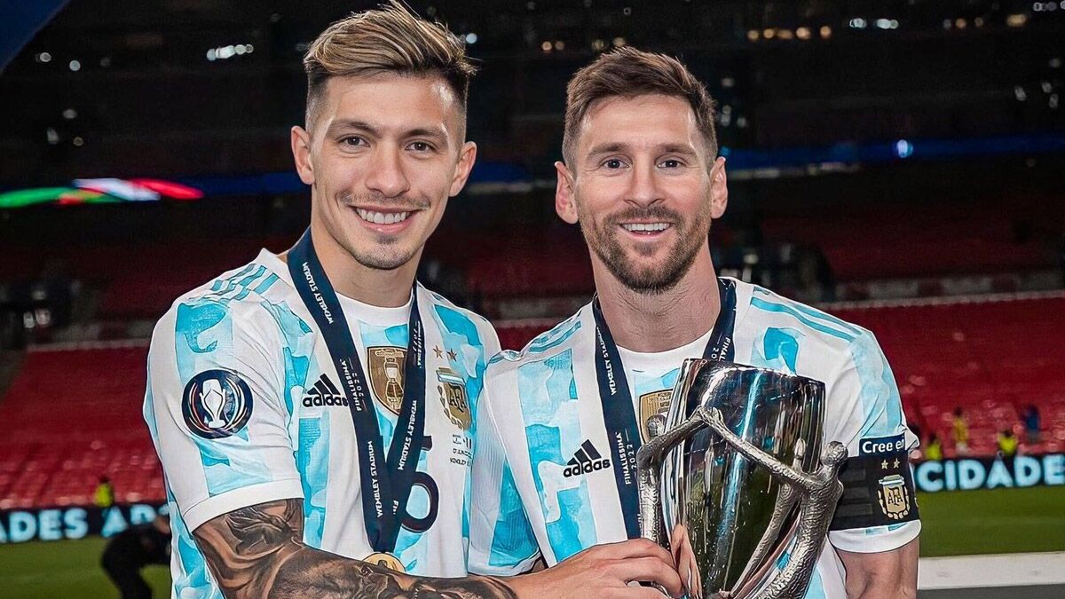 El hackeo de la cuenta de Instagram de Lisandro Martínez fue usado para burlarse de Lionel Messi.