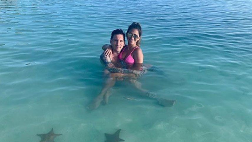 La foto de Antonela Roccuzzo que reveló dos misterios sobre Lionel Messi