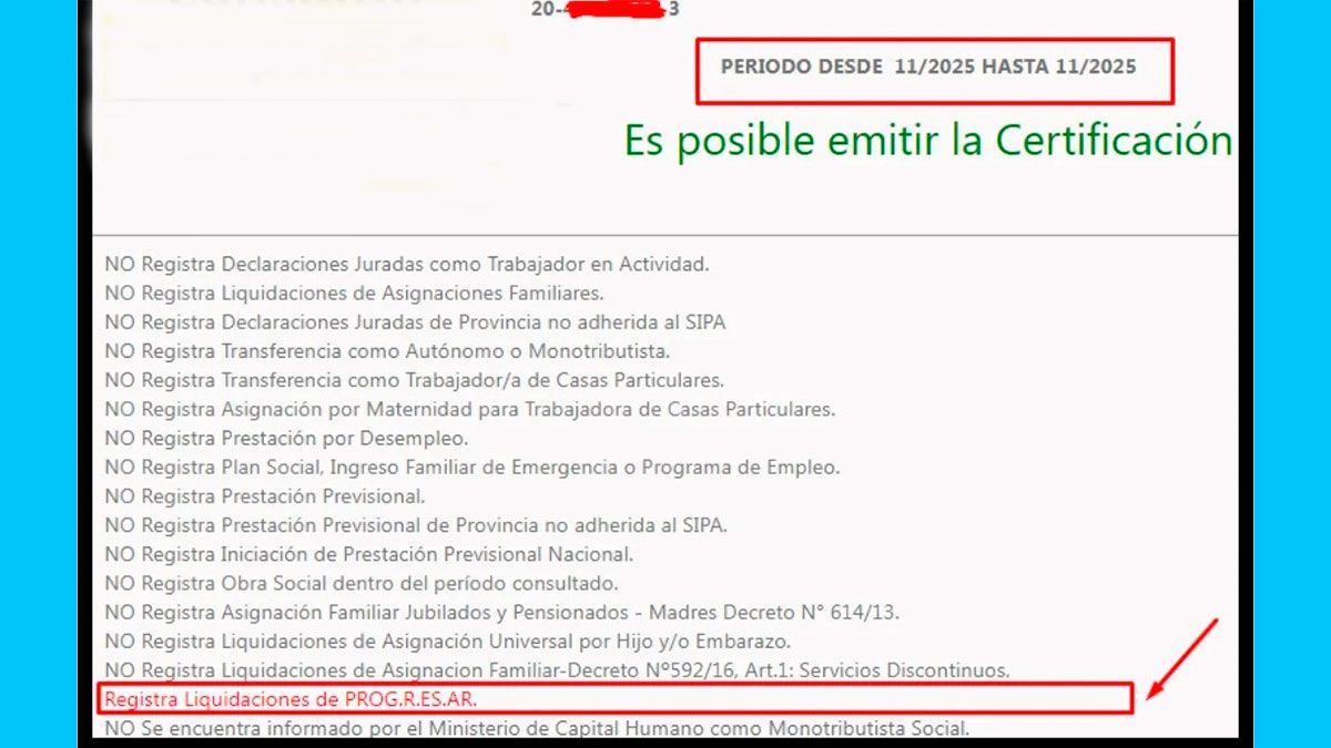 La Certificación Negativa es un comprobante que emite la ANSES y sirve para acreditar que la persona no está recibiendo ningún aporte, prestación o beneficio de los mencionados por parte de la Administración Nacional de la Seguridad Social en el período consultado. La Certificación Negativa es un comprobante que emite la ANSES y sirve para acreditar que la persona no está recibiendo ningún aporte, prestación o beneficio de los mencionados por parte de la Administración Nacional de la Seguridad Social en el período consultado.