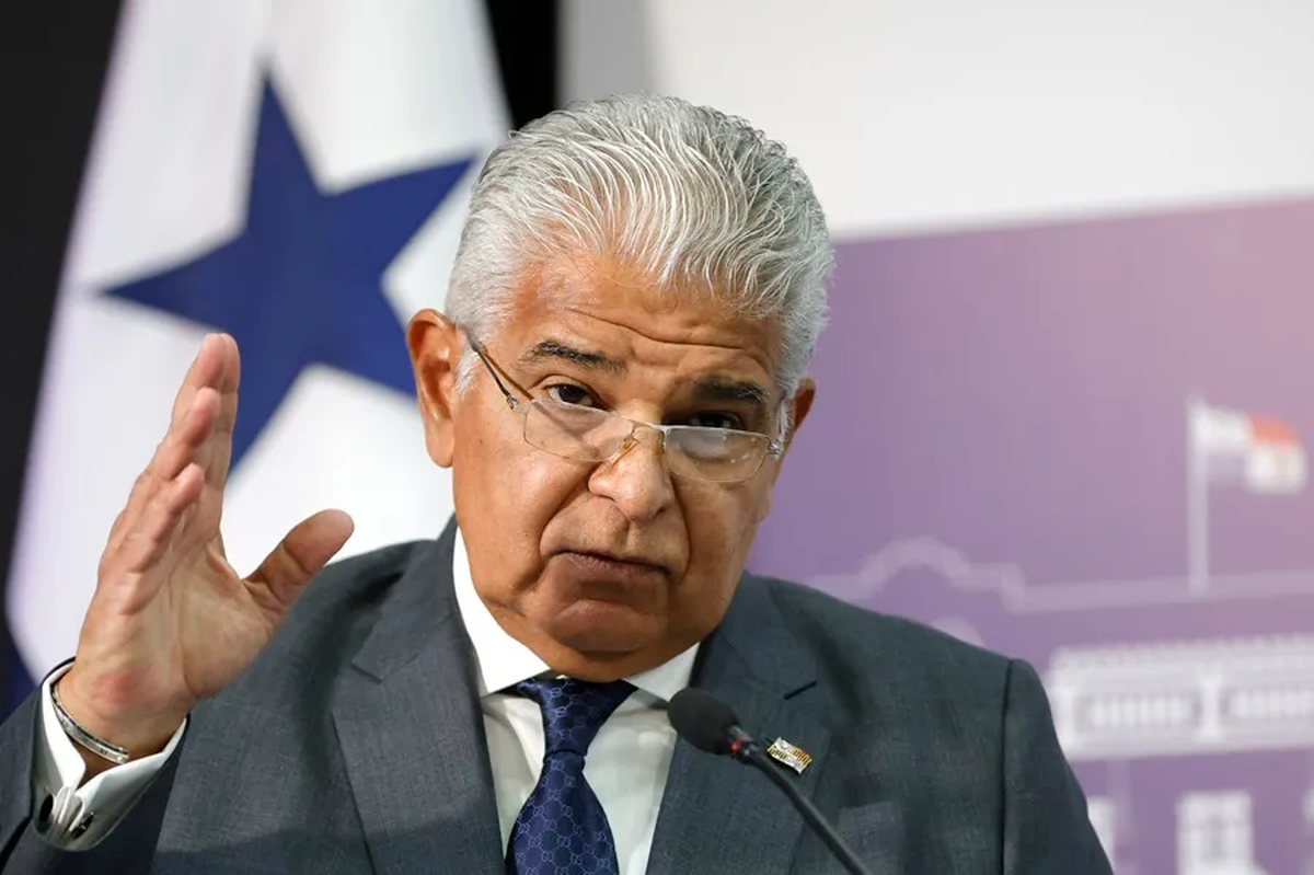 El presidente de Panamá