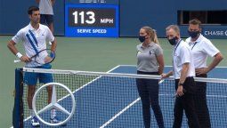 gran polemica: djokovic fue descalificado del us open