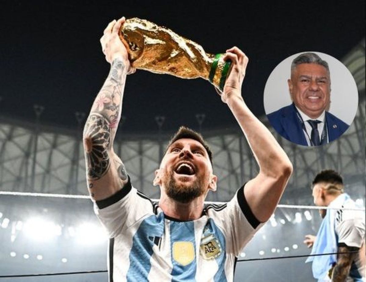 Chiqui Tapia se expresó sobre la continuidad del 10.