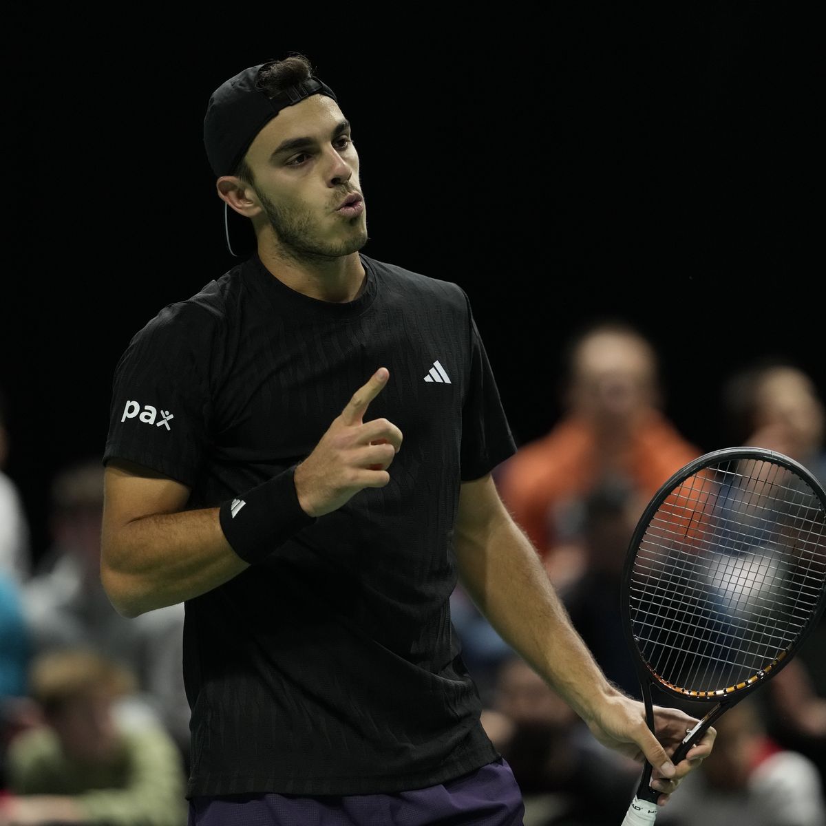 Francisco Cerúndolo es el único argentino que queda en carrera en el Masters 1000 de París.