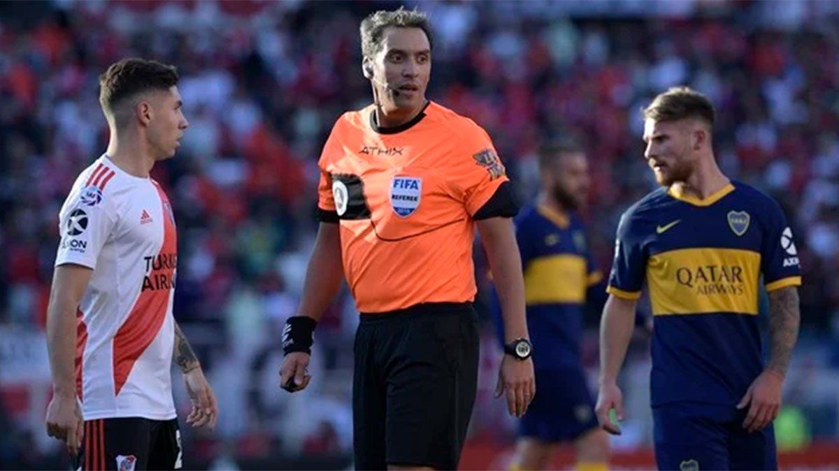 Fernando Rapallini dirigirá el Supeclásico en La Bombonera.