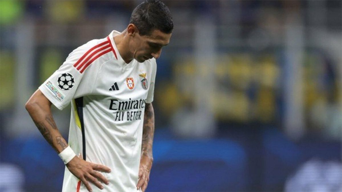 Ángel Di María se preocupa.