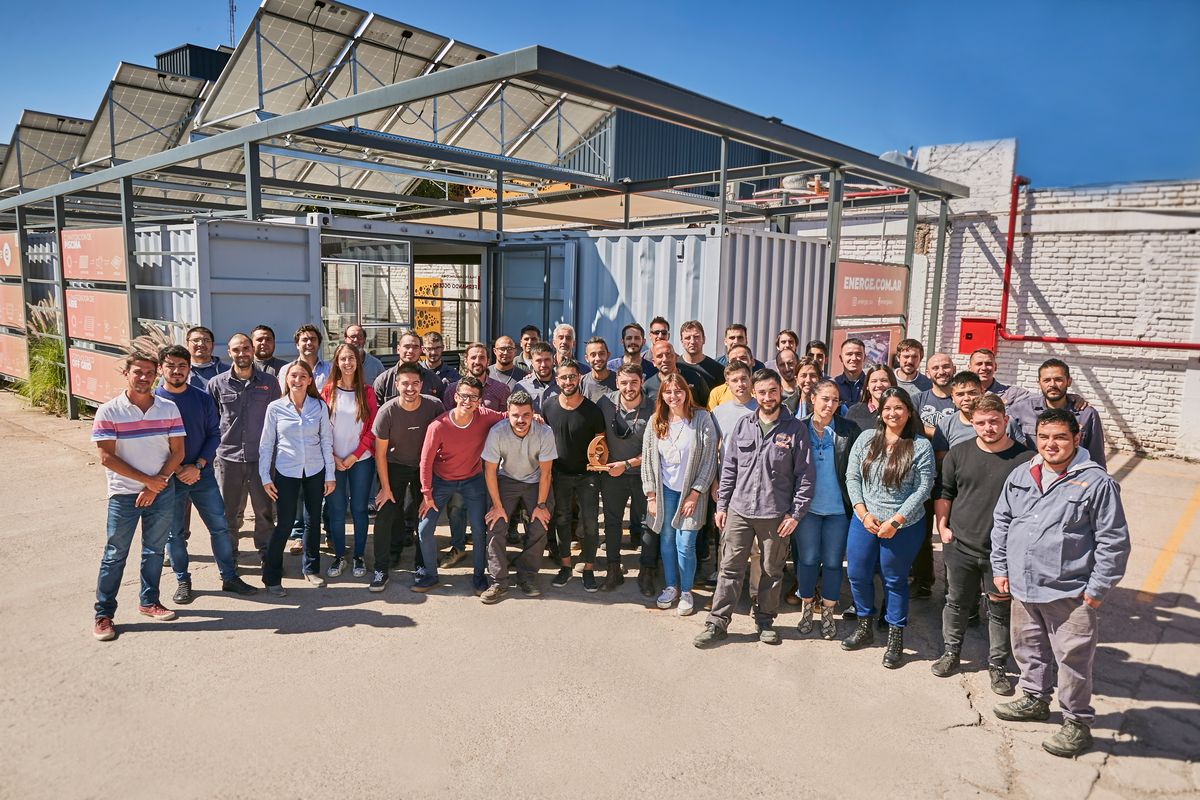 Energe cuenta con más de 70 colaboradores en su planta de Mendoza