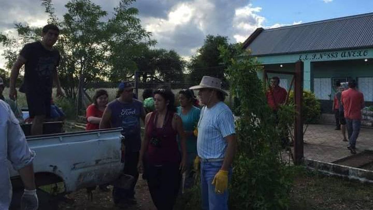 La llegada al Impenetrable requiere organización para distribuir las donaciones. La llegada al Impenetrable requiere organización para distribuir las donaciones.