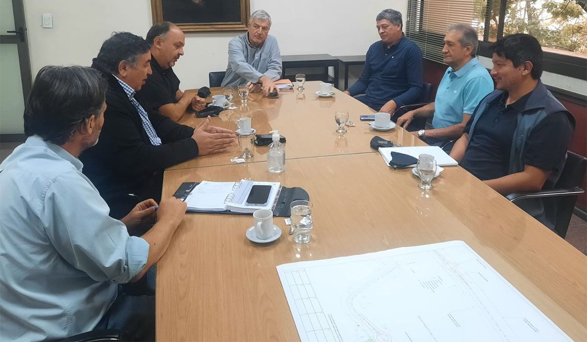 El encuentro se hizo en el edificio municipal de Las Heras.