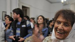 Taty Almeida, un símbolo de la lucha por los Derechos Humanos y una histórica referente de Madres de Plaza de Mayo.