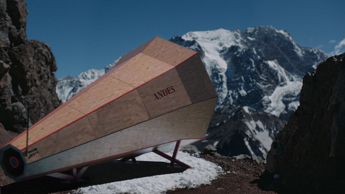 Los ecófonos emplazados en la montaña que estarán interconectados por antenas Wi-Fi.