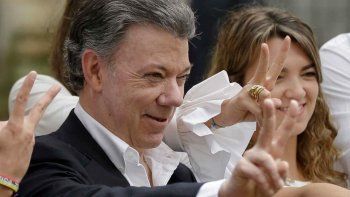 El presidente de Colombia Juan Manuel Santos ganó el Nobel de la Paz
