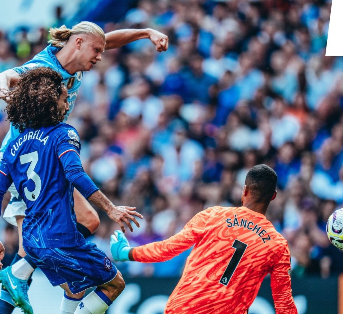 El gol de Haaland al Chelsea. El gol de Haaland al Chelsea.