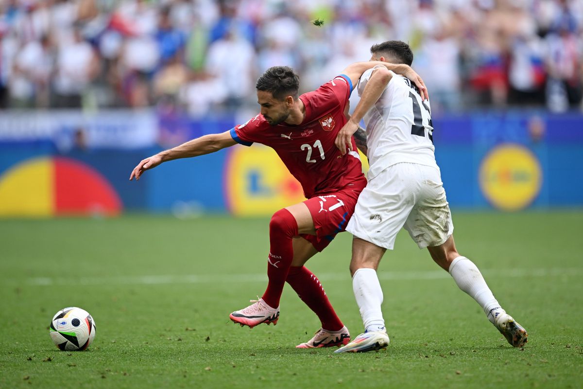 Serbia y Eslovenia igualaron en la Eurocopa 2024. Serbia y Eslovenia igualaron en la Eurocopa 2024.