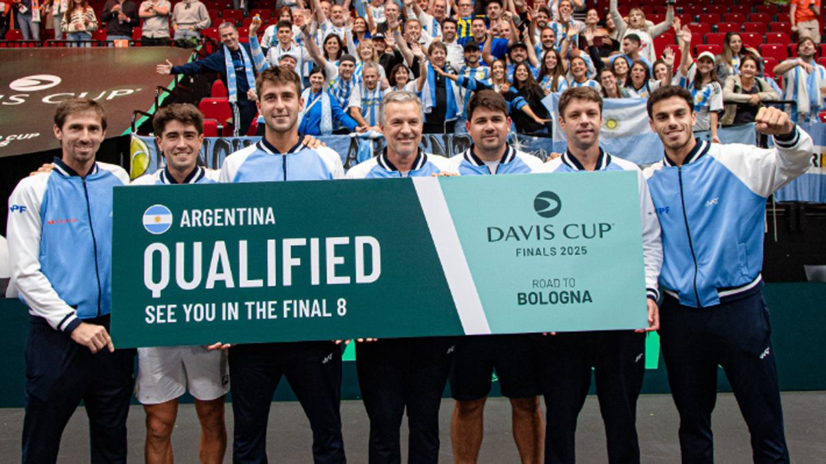 Argentina está en las Finales de la Davis.