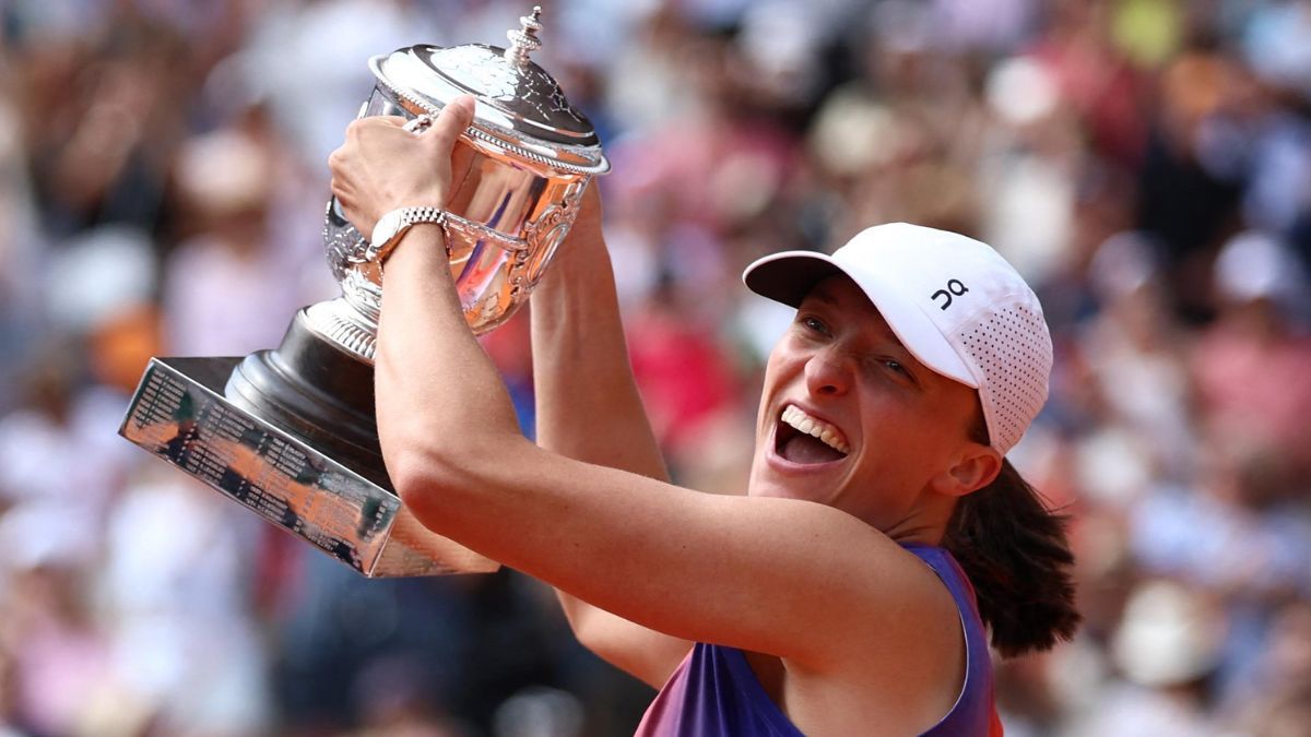 Iga Swiatek volvió a coronarse campeona de Roland Garros y se consolidó como la número 1 del mundo.