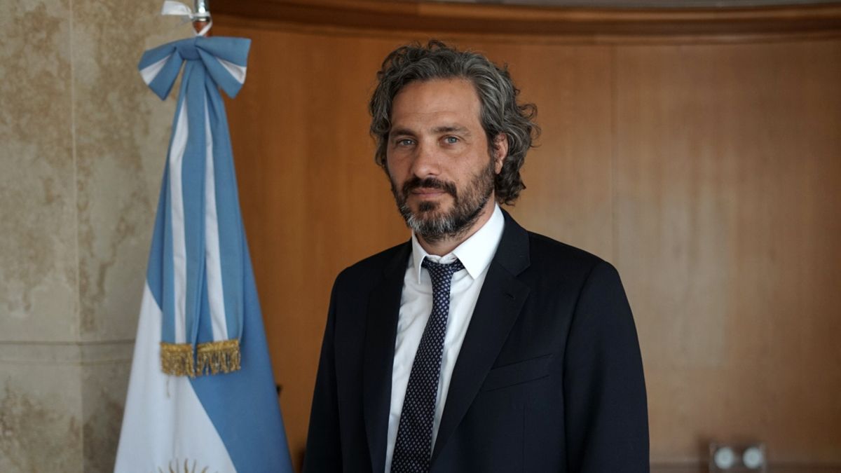 El canciller Santiago Cafiero.