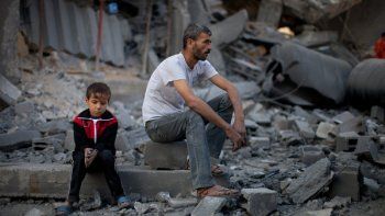 Otra noche violenta dejó decenas de muertos en Gaza