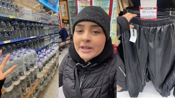 Revuelo en Tiktok: una chilena diferenció productos de un supermercado con Argentina