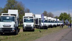 Guaymallén sumó 10 camiones 0km para la recolección de basura