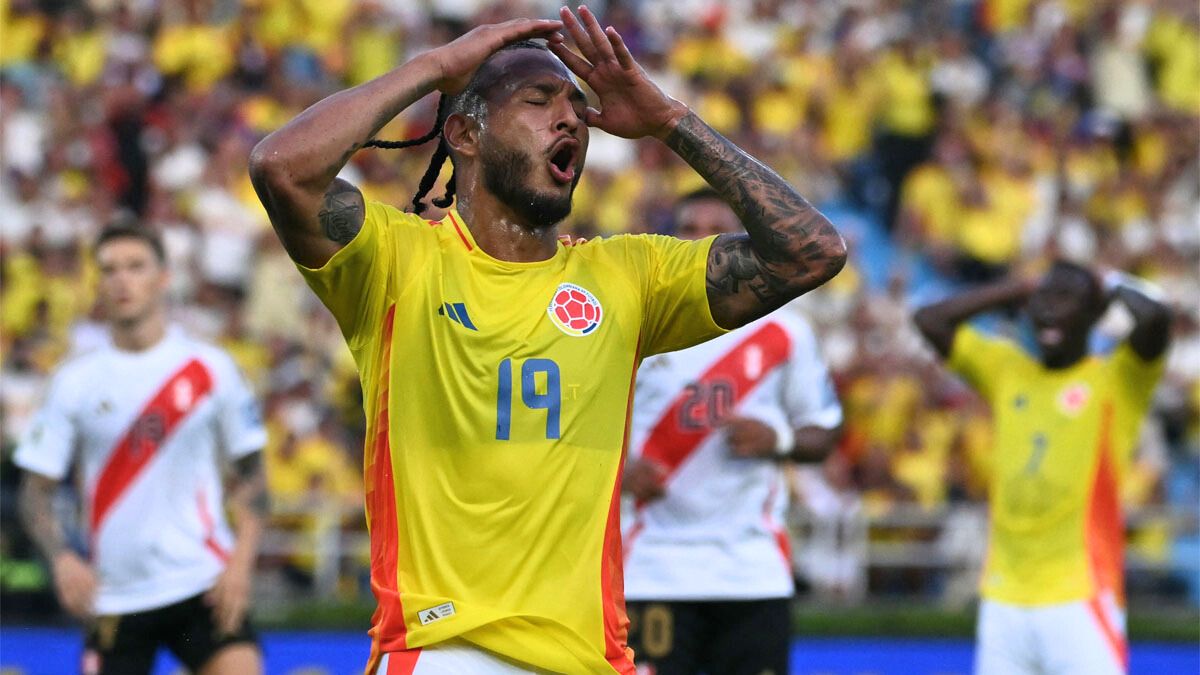 La Selección de Colombia no pudo ganarle a Perú en Barranquilla.