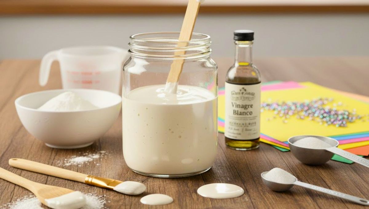 La cola blanca es imprescindible en muchas manualidades que realizan los niños en las que es necesario pegar papel, cartón, madera, tela y otros materiales. La cola blanca es imprescindible en muchas manualidades que realizan los niños en las que es necesario pegar papel, cartón, madera, tela y otros materiales.