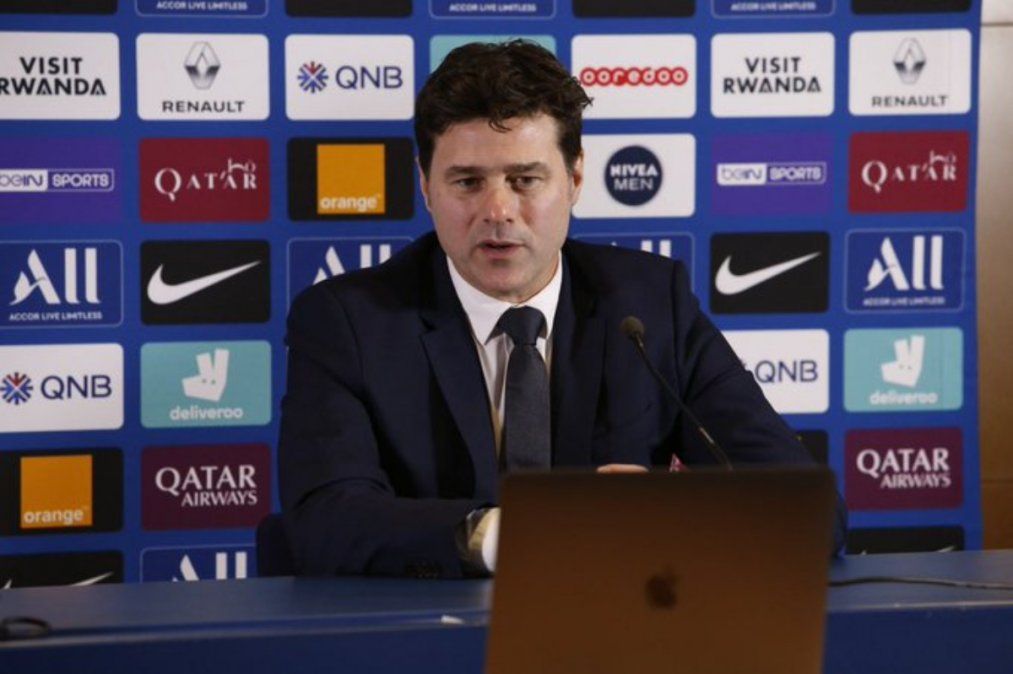 Mauricio Pochettino tuvo su primera conferencia de prensa en el PSG.