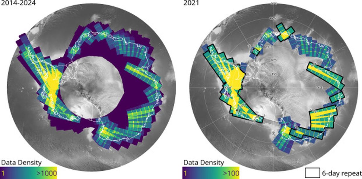 Las imágenes de los satélites permitieron realizar un estudio como nunca antes se había realizado. Las imágenes de los satélites permitieron realizar un estudio como nunca antes se había realizado.