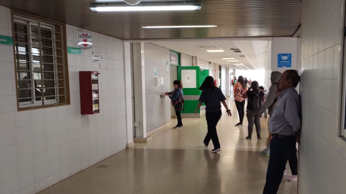 El bebé quedó internado en el hospital Perrupato al cuidado de la abuela, pero intervino el ETI en el caso. El bebé quedó internado en el hospital Perrupato al cuidado de la abuela, pero intervino el ETI en el caso.